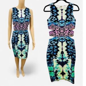 Celeb Boutique cut out sides bandage dress S